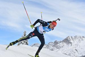 Biathlon-WM: Kühn Achter bei norwegischem Vierfachsieg