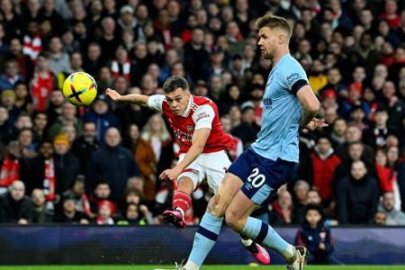 Nur 1:1, aber Arsenal baut Führung aus