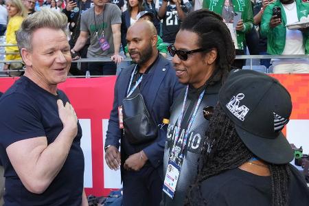 Superstars beim Super Bowl: Diese Promis waren im Stadion