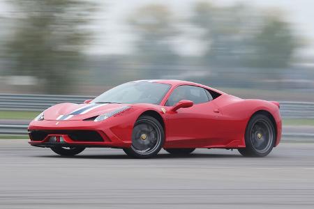 Ferrari 458 Speciale, Seitenansicht