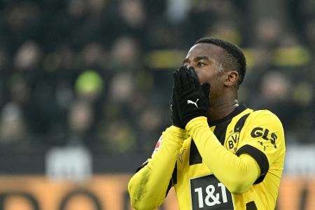 Dortmund: Moukoko fällt mit Syndesmoseanriss länger aus