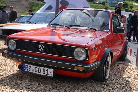 VW-GTI-Treffen, Wörthersee 2016, Fanautos