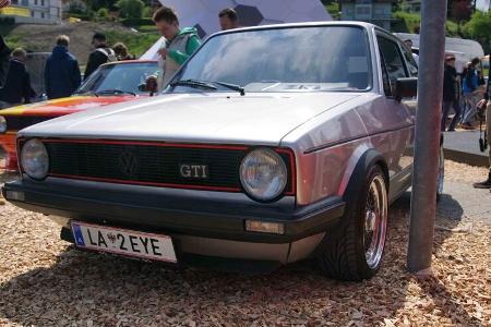VW-GTI-Treffen, Wörthersee 2016, Fanautos