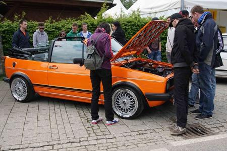 VW-GTI-Treffen, Wörthersee 2016, Fanautos