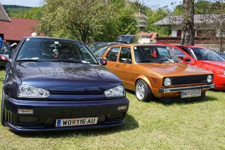 VW-GTI-Treffen, Wörthersee 2016, Fanautos