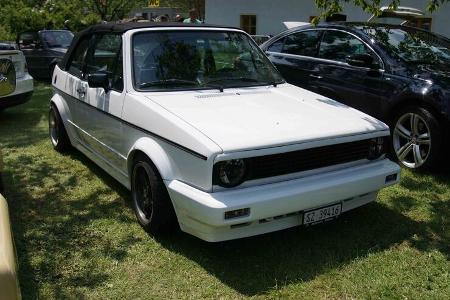 VW-GTI-Treffen, Wörthersee 2016, Fanautos