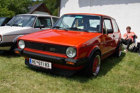VW-GTI-Treffen, Wörthersee 2016, Fanautos