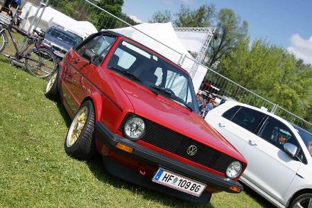 VW-GTI-Treffen, Wörthersee 2016, Fanautos