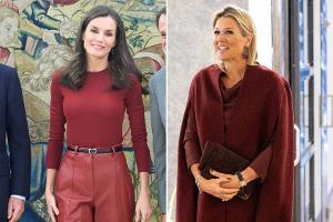 Letizia und Máxima: Zwei Königinnen, zwei Looks in Scharlachrot