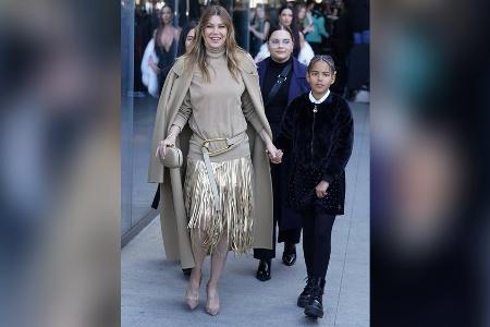 Seltener Auftritt: Ellen Pompeo mit Tochter Sienna bei Michael Kors