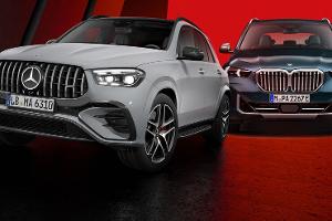 Kaltvergleich Daten BMW X5 Mercedes GLE 2023