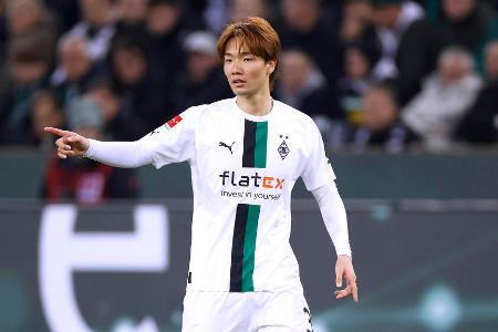 Ko Itakura - Note: 4,0 - Wirkte bei den geradlinigen Angriffen des Gegners wiederholt träge und bekam dann keinen Zugriff. Offenbarte beim 1:1 fragwürdiges Positionsspiel. Machte es in der zweiten Hälfte etwas besser.