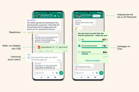 Umfragen sparen Zeit – jetzt auch in WhatsApp-Gruppen