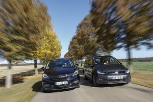 Gebrauchtvergleich VW Touran Opel Zafira