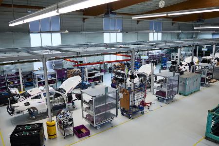 Produktion BMW 3.0 CSL 