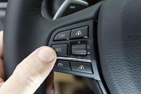 BMW 535i Bedienknöpfe am Lenkrad