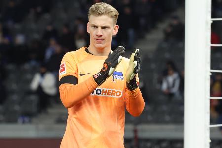 Hertha BSC - TOR: Oliver Christensen