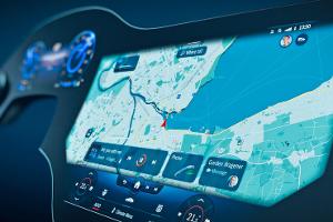 Mercedes EQS MBUX Hyperscreen