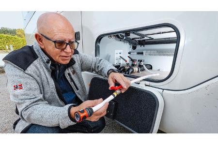 Test Concorde Credo Ablassrohre