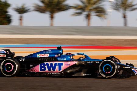 Platz 19: Esteban Ocon (Alpine F1) - Beste Runde: 1:33:257 - 53 Runden am Donnerstag, 47 Runden am Freitag, 76 Runden am Samstag