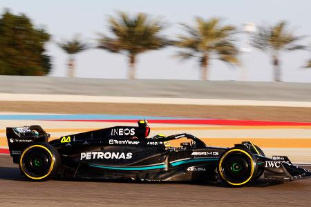 Platz 2: Lewis Hamilton (Mercedes) - Beste Runde: 1:30:664 - 83 Runden am Donnerstag, 72 Runden am Freitag, 65 Runden am Samstag