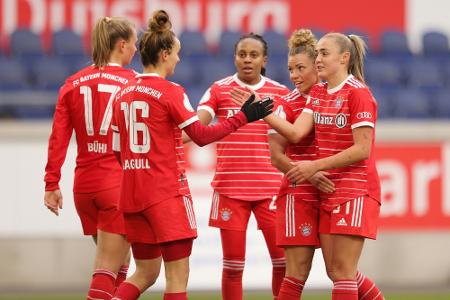Frauen-Bundesliga: Bayern verkürzt Rückstand auf Wolfsburg
