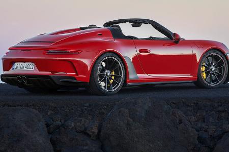 Porsche 911 992 Speedster Retusche