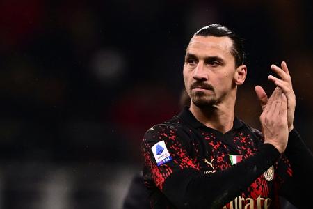 Milan-Torjäger Ibrahimovic bei Comeback gefeiert