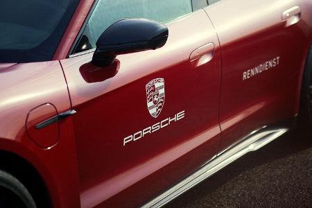 VW ID. Buzz Porsche Taycan Renndienst Historie