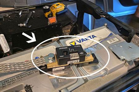 Reisemobil optimieren Neues Kontrollboard einbauen Der Smart-Shunt