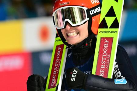 Althaus Topfavoritin auf WM-Gold von der Großschanze