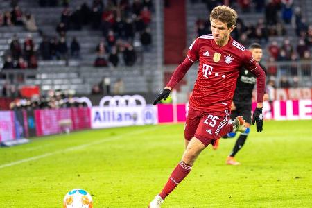 Platz 2: Thomas Müller - 430 Bundesliga-Spiele