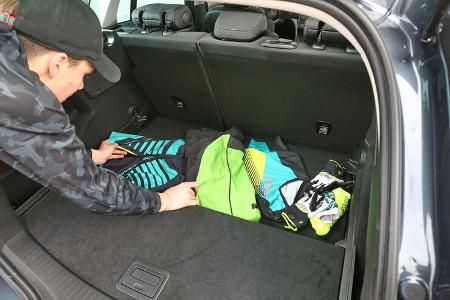 Renault Megane, Kofferraum