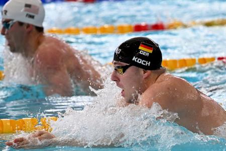 Kurzbahn-WM: Koch Siebter - Ulrich auf Rang acht