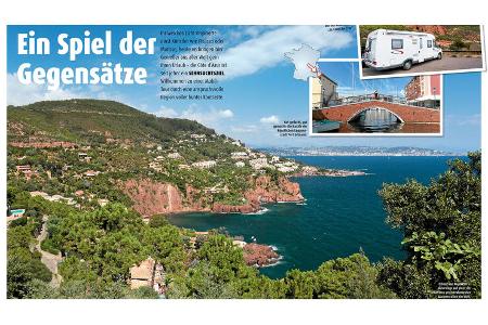 Stellplatz-Szene Südfrankreich