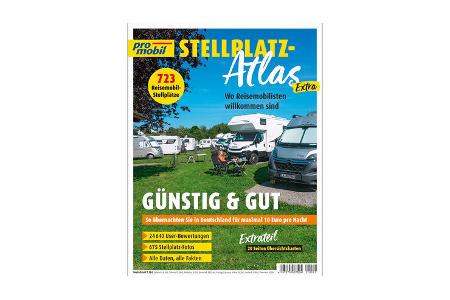 promobil Sonderheft Stellplatz-Atlas