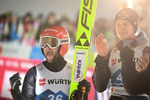 Skispringer vor Team-Wettbewerb zuversichtlich