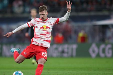 Olmo zurück im Mannschaftstraining von RB Leipzig