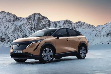 Nissan Ariya 87 kW AWD Allrad Wintertest