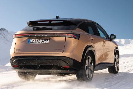 Nissan Ariya 87 kW AWD Allrad Wintertest