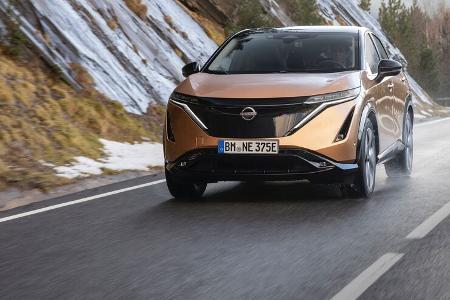 Nissan Ariya 87 kW AWD Allrad Wintertest