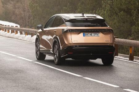 Nissan Ariya 87 kW AWD Allrad Wintertest