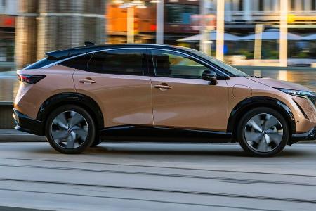 Nissan Ariya 87 kW AWD Allrad Wintertest