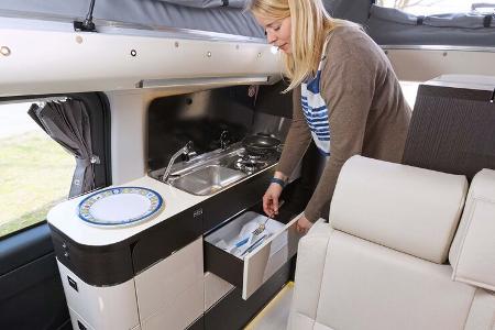 Pössl Campster Vergleichstest, Jules Verne, Nugget, westfalia, Adria