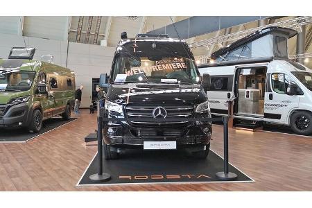 Fahrzeugfront, Sprinter, Robeta, Mercedes, Messefoto