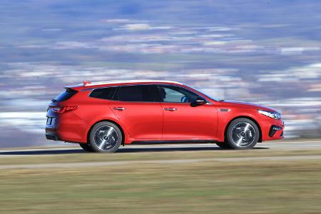 Kia Optima SW 1.6 T-GDI, Exterieur