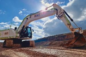 JCB 220X Hydrogene Wasserstoff Brennstoffzelle