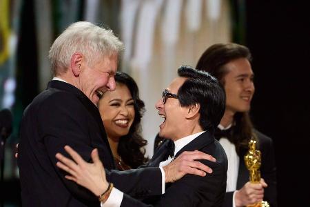 Ke Huy Quan und Harrison Ford: 