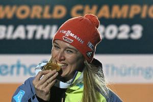 Biathlon: Olympiasiegerin Herrmann-Wick tritt zurück