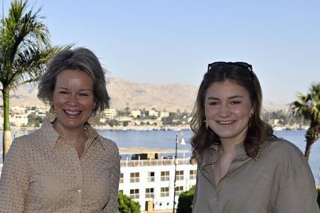 Königin Mathilde und Prinzessin Elisabeth: Historische Ägypten-Reise